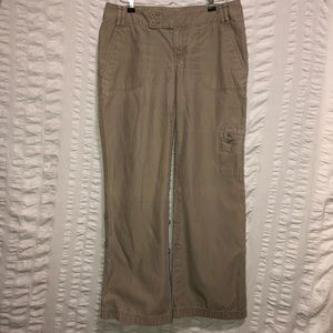 North Face Khaki Convertible Pants